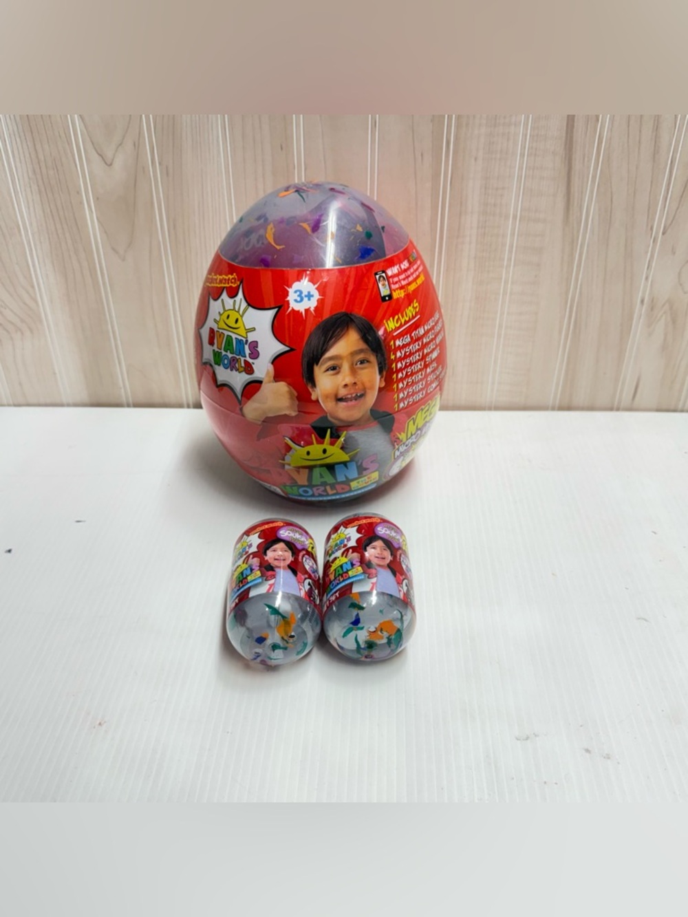 Ryan’s world Surprise Egg Toy - Red and Purple